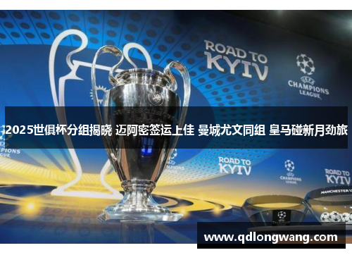 2025世俱杯分组揭晓 迈阿密签运上佳 曼城尤文同组 皇马碰新月劲旅